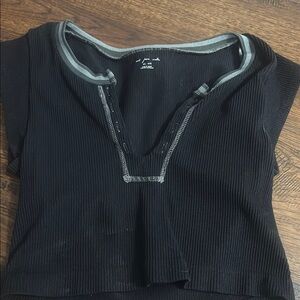 urban outfitters top out from under go for gold seamless top